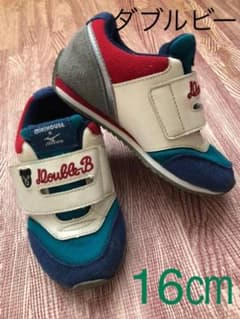 mikiHOUSE×mizuno ダブルビー＊スニーカー  16㎝のサムネイル