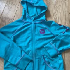 ラッシュガード　ROXY グリーン　美品のサムネイル