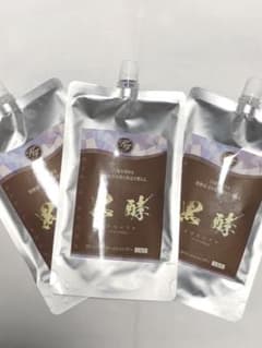 黒酵 ヘアーカラークリームシャンプー.白髪染　新品　3こセット ブラウンのサムネイル
