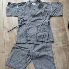 子ども甚平　120 綿100%のサムネイル
