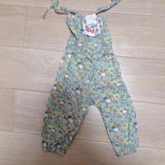 [미사용] 산리오 헬로키티 뚜껑 꽃무늬 90cm 올인원