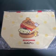 MOS BURGER × 폼 폼 푸딩 보냉 토트 백