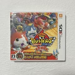 妖怪ウォッチバスターズ 赤猫団 3DS ソフト (レッドJメダル付き)のサムネイル