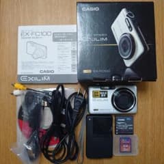 CASIO EXILIM EX-FC100 付属品完備 SDカード2G付き CASIO EXILIM EX-FC100 付属品完備 SDカード2G付き - メルカリ