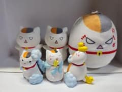 夏目友人帳　にゃんこ先生　 フィギュアセットとぬいぐるみのサムネイル