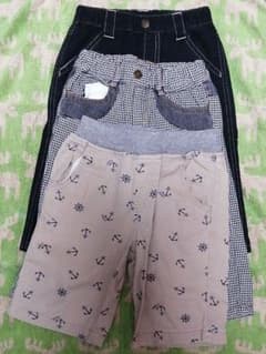 KOKO様専用☆まとめ売り☆男の子110ハーフパンツセットのサムネイル