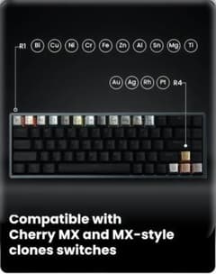 awekeys 周期表メタルキーキャップ 16個入り - メルカリ