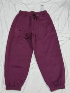 アディダス ウィメンズ L ルーズフィット スウェットパンツ ロゴ刺繍