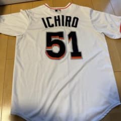 ICHIRO Majestic Miami Marlins ユニフォーム - メルカリ