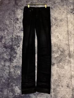 archive black coated denim y2k コーティングデニム - メルカリ