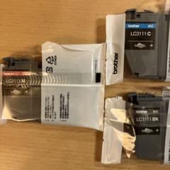 ブラザープリンターインク　LC3111BK . LC3111C .LC3111Mのサムネイル