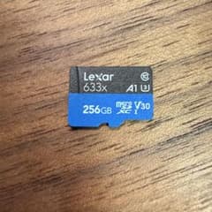 Lexar 633x MicroSDカード 256GBのサムネイル