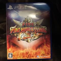 PS4 ファイヤープロレスリング ワールド 美品 レスラー名鑑つきのサムネイル