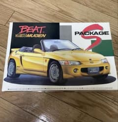 無限 MUGEN ホンダ ビート プラモデル 1/24 Sパッケージのサムネイル