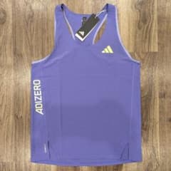 □adidas ADIZERO シングレット 紫XS アディゼロ メンズ□ - メルカリ