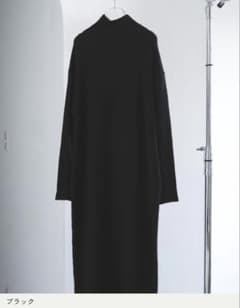 anuke Cocoon Knit Onepiece 36 BLACK - メルカリ