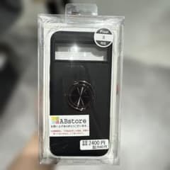 Google Pixel 8 대응 케이스 링 첨부 블랙