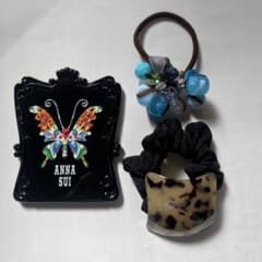 ANNA SUI ミラー ヘアゴム セット　美品のサムネイル