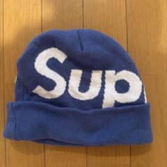 Supreme ニット帽 ビーニー ブルーのサムネイル