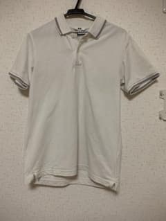 UNIQLO ポロシャツ 半袖 ホワイト Mのサムネイル