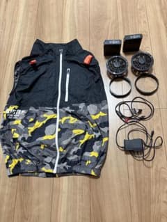 BURTLE 空調服 ベスト ファン バッテリー2個セットのサムネイル