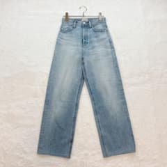 poyo 　t62　ヤヌーク【23】青 デニムワイドパンツ LEA poyo 様専用 t62 ヤヌーク【23】青 デニムワイドパンツ LEA - メルカリ