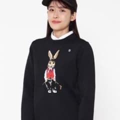 パーリーゲイツ PEARLY GATES クルーネックニット　ラビットのサムネイル