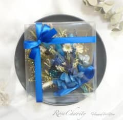 直送OK★プレゼントフラワーボックス＊Blue＊のサムネイル