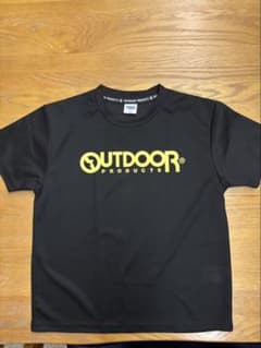OUTDOOR PRODUCTS Tシャツ ブラック 150センチ