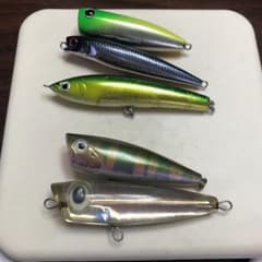 小型ペンシルベイト、ポッパーのサムネイル