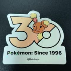 韓国限定】ポケモン30周年ステッカー ミミロル - メルカリ