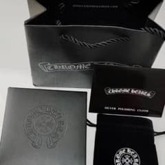 クロムハーツ 付属品4点セット ギフトボックス レザーポーチ 革袋 紙袋