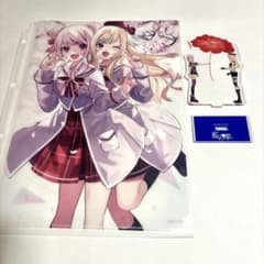 ヒメヒナ 3周年記念クリアファイル 藍の華 アクリルスタンド - メルカリ