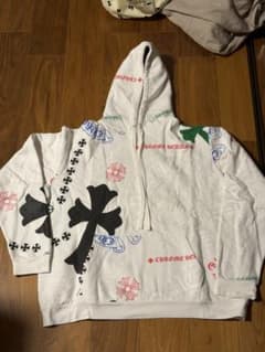 CHROME HEARTS マルチカラー フーディ パーカー XL 美品 - メルカリ