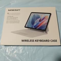 【未使用】RAYMCRAFT iPadAir11インチ用キーボードケースブラックのサムネイル