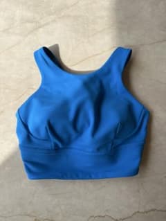 Lululemon Sports Bra, Blue, Crossback