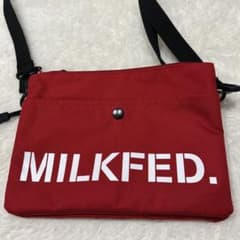 MILKFED. レッド ショルダーバッグのサムネイル