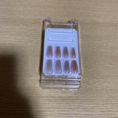 ネイルチップ コフィン型 ラメ入りのサムネイル