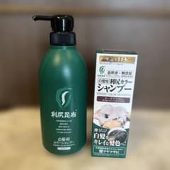 利尻カラーシャンプー ブラック500ml ダークブラウン200ml - メルカリ
