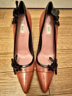 値下げ！【PRADA】パンプスハイヒール10センチレトロ36ハーフ（23.5㎝）のサムネイル