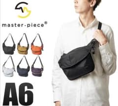 新品未使用マスターピースボディバッグBLACK masterpiece faceのサムネイル