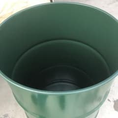 緑色200リットル鉄ドラム缶福岡県南部引き取り限定 近くの方は、配送可能です。のサムネイル