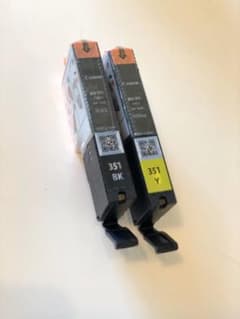 キャノン BCl-351 インク〈BK〉〈Y〉のサムネイル