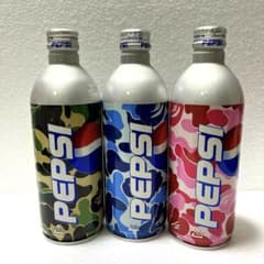 A BATHING APE×ペプシ　コラボ缶(未開封)のサムネイル