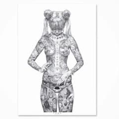 大友昇平 平成聖母 【A4サイズ写真ポスターフレーム付き４点セット】ポスター Poster – Shohei Otomo Store