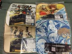 KINGDOM HEARTS ハンドタオル キングダムハーツ 4枚セットハンカチ