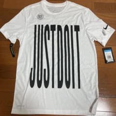 ナイキtシャツ justdoit M 新品未使用品　白のサムネイル