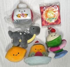 Qualia ぬいぐるみまとめ売り にっこりーノプリン クリームソーダ レトロのサムネイル