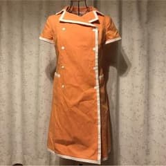 クレージュのレトロなオレンジワンピースのサムネイル