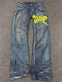 90s 00s PIKO 오빠계 y2k 헤세이 걸 기믹 데님 하티노스